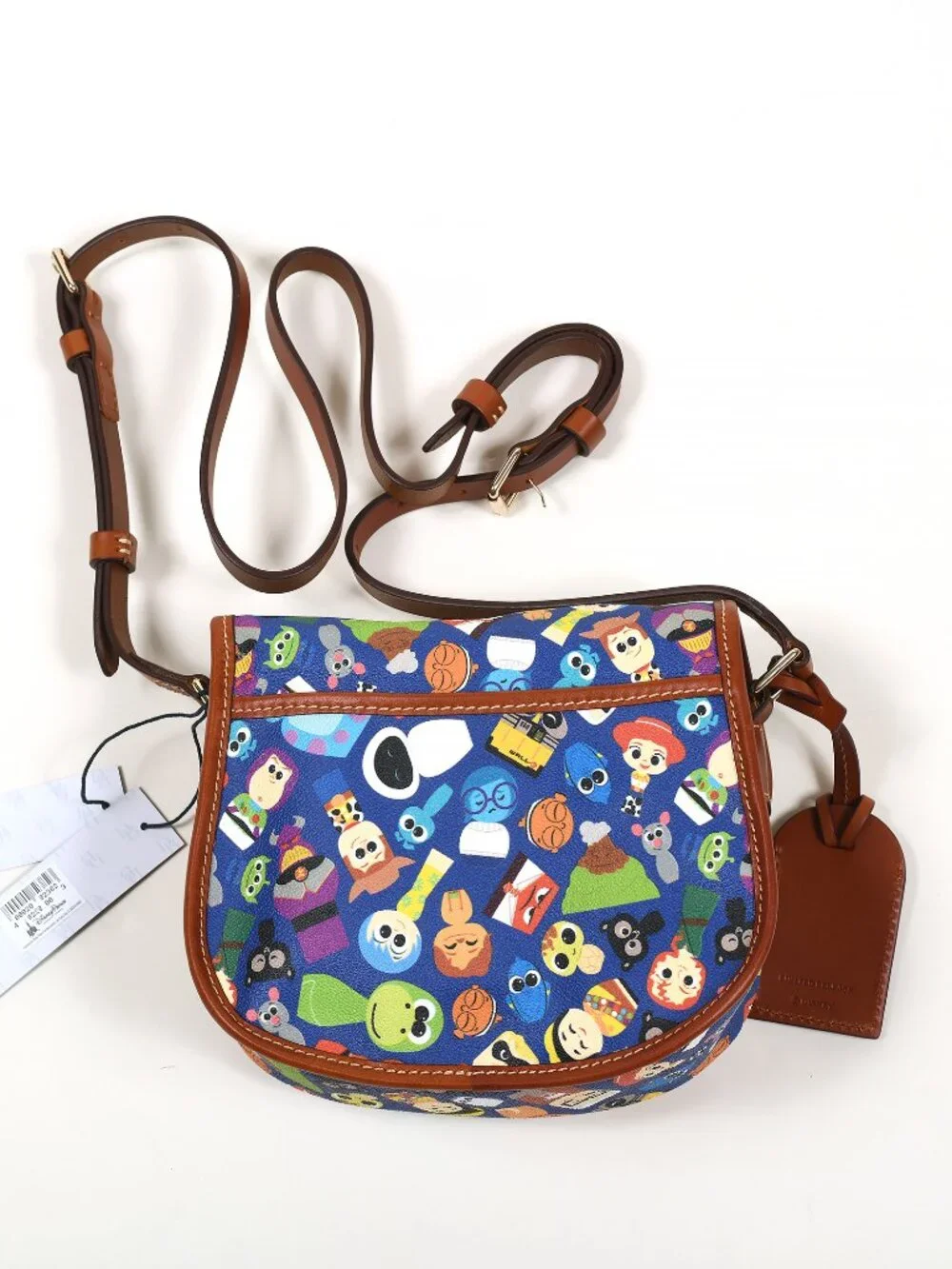 Disney Dooney & Bourke Pixar Character Icon Passholder Crossbody NWT